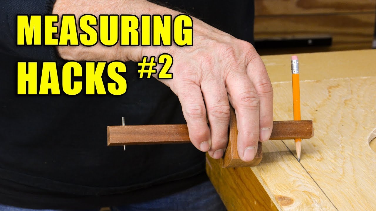 5 quick measuring hacks part 2 - woodworking tips and