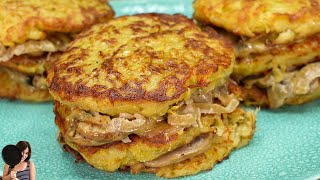 Potatoes with onions is tastier than meat! Why didn't I know this recipe? ASMR potato recipe