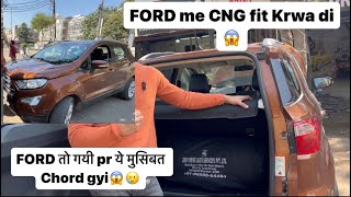 FORD ECOSPORT💯- after market CNG- WORTH IT?? Ford तो गयी pr ये मुसीबत छोड़ गई😱😱