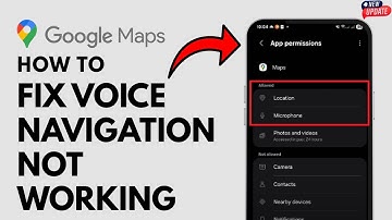 Google Maps-spraaknavigatie werkt niet – opgelost