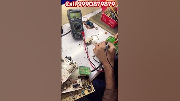 AC repairing training institute centre PCB testing karte hue student practical class join now course