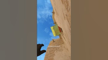 CS2 Mirage - Simple Stairs Smoke from Tetris! #cs2 #cs2nades #counterstrike #counterstrike2 #mirage