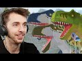 TAMING DINOSAURS FOR REALS! - Minecraft Livestream