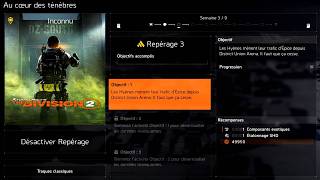 THE DIVISION 2 REPÉRAGE 3 COMPLET CŒUR DES TÉNÈBRES