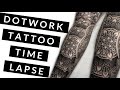 Dotwork mandala tattoo time lapse geometric  ornamental