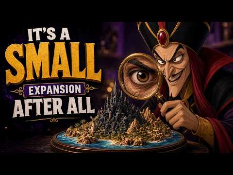 How Large is Villains Land REALLY going to be?!