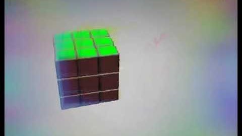 animating rubix cube in cinema 4d simple animation