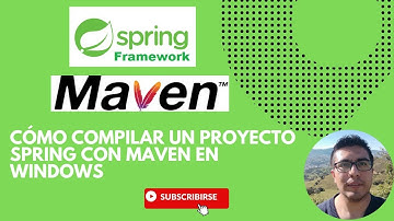 Cómo compilar un proyecto Spring con Maven en Windows
