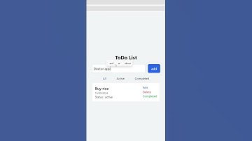 ToDo list using ReactJS NodeJs SQL Express