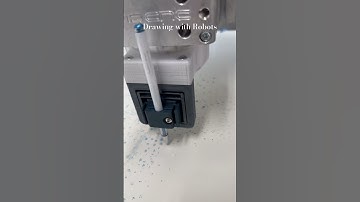 Drawing a skull with a robot #robotart #plotterart #cnc #asmr #portrait #drawing #generativeart #art