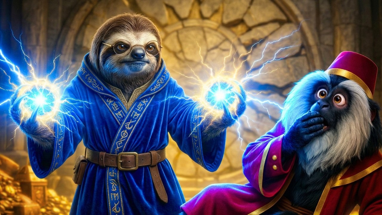Sloth Agent They Called Him Weak Until This Sloth Revealed His Hidden Power - YouTube