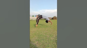back handspring tutorial how to learn back handspring _ progress #backhandspring #shorts #backflip