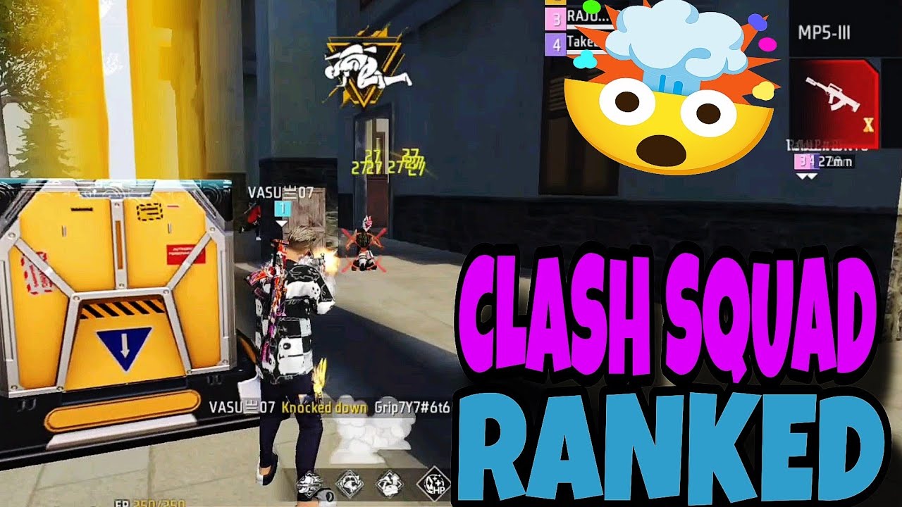 Garena Freefire | Clash Squad Ranked Gameplay video🤯| VASU GAMERZ # ...