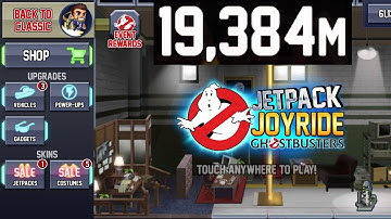 Jetpack Joyride #14 Ghostbusters 19,384