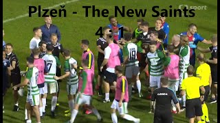 Sestřih utkání Plzeň - The New Saints 4:1