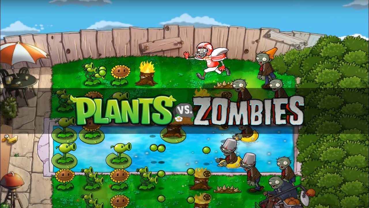 Plants vs Zombies - Full game walkthrough 