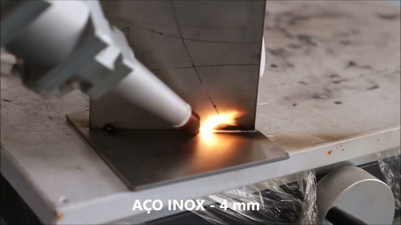 Máquina de Solda a Laser PORTÁTIL - YouTube