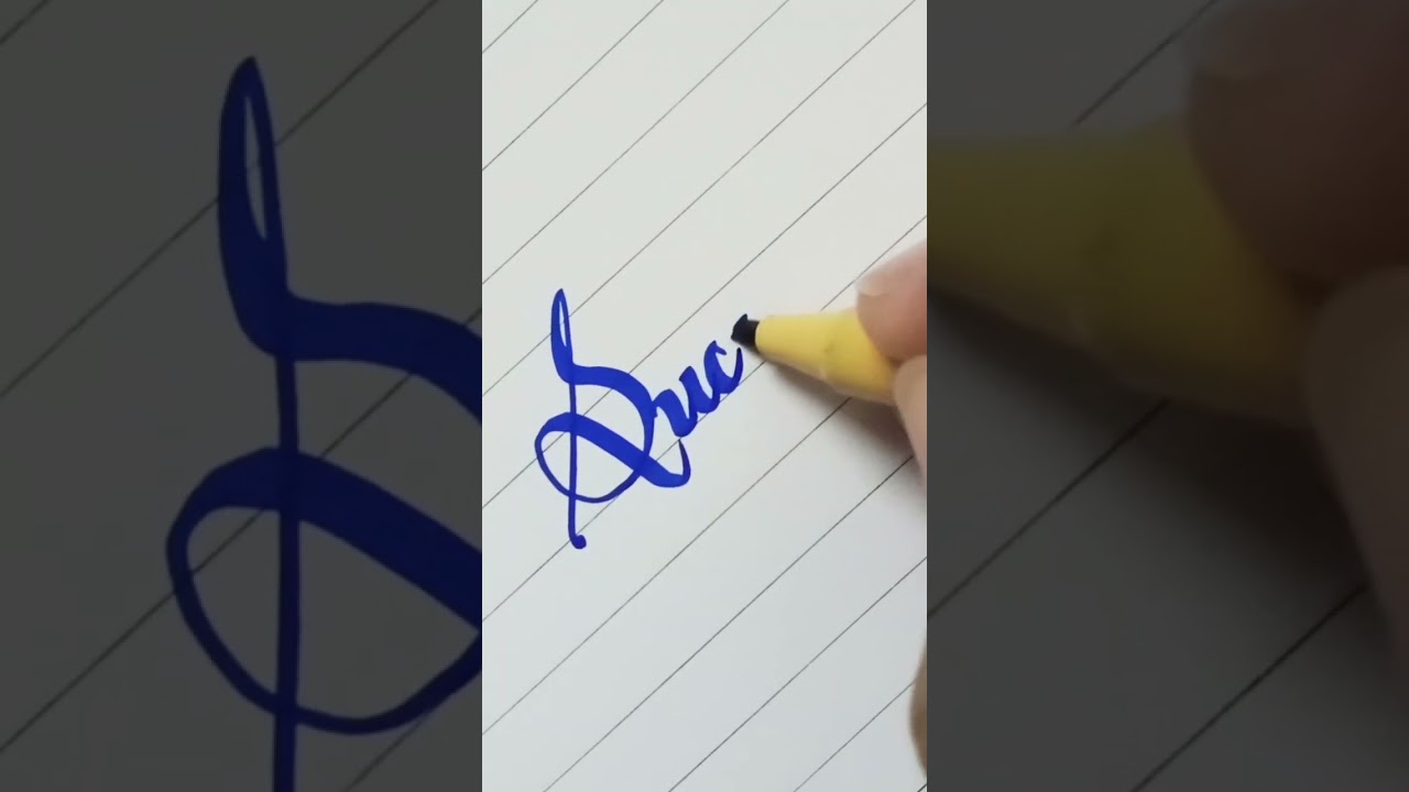 Cursive writing ||