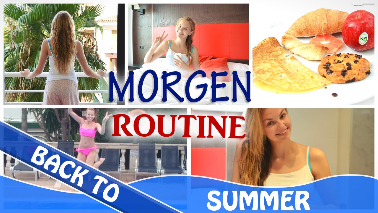 MORGENROUTINE im Urlaub - Holiday Edition | Back To Summer