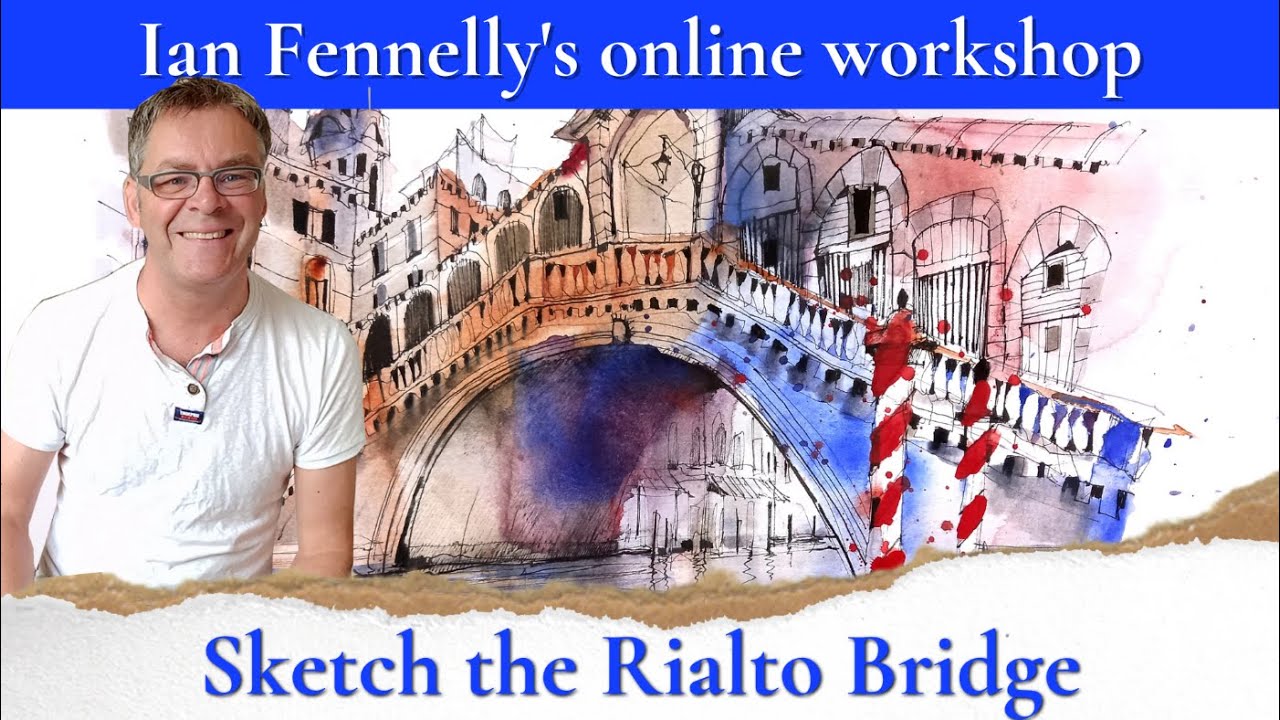 Rialto Bridge Sketch  drawing post  Imgur
