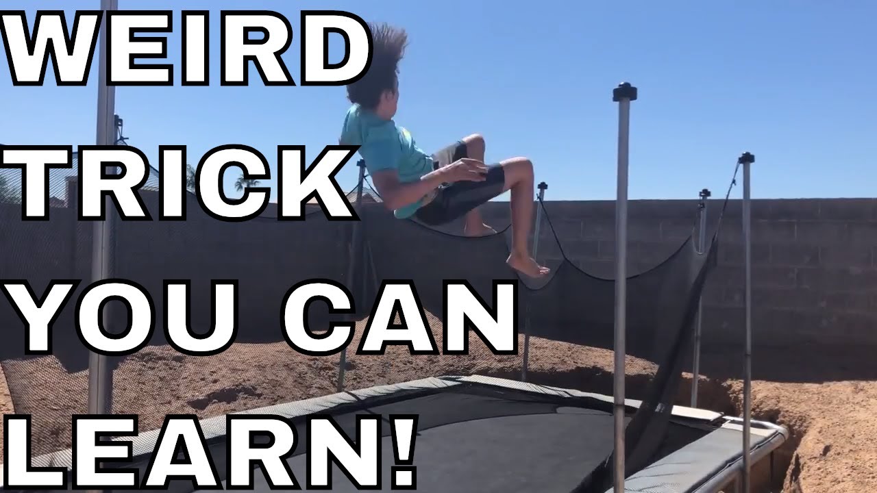 How To Do An Arabian On A Trampoline! YouTube