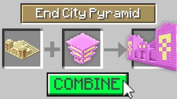 Minecraft, But You Can Combine Structures..