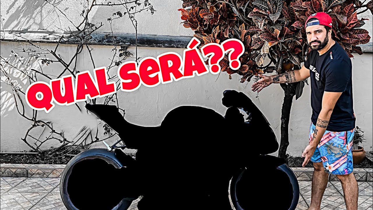 COMPREI UMA MOTO NOVA, QUAL SERÁ???