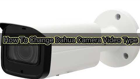 how to change video format in Dahua DVR convert into CVBS/AHD/CVI/TVI/ | Analog CCTV camera .