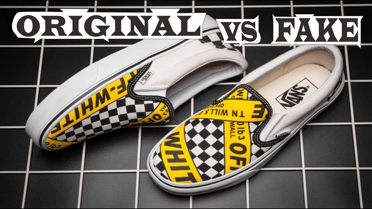 vans off white yellow