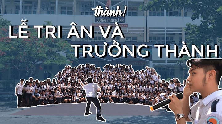 Bàu diễn văn lễ tri ân và trưởng thành năm 2024