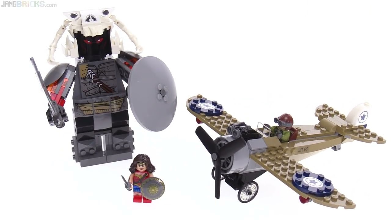 🔄 LEGO DC 2017 Wonder Woman Warrior Battle review! 76075 re upload