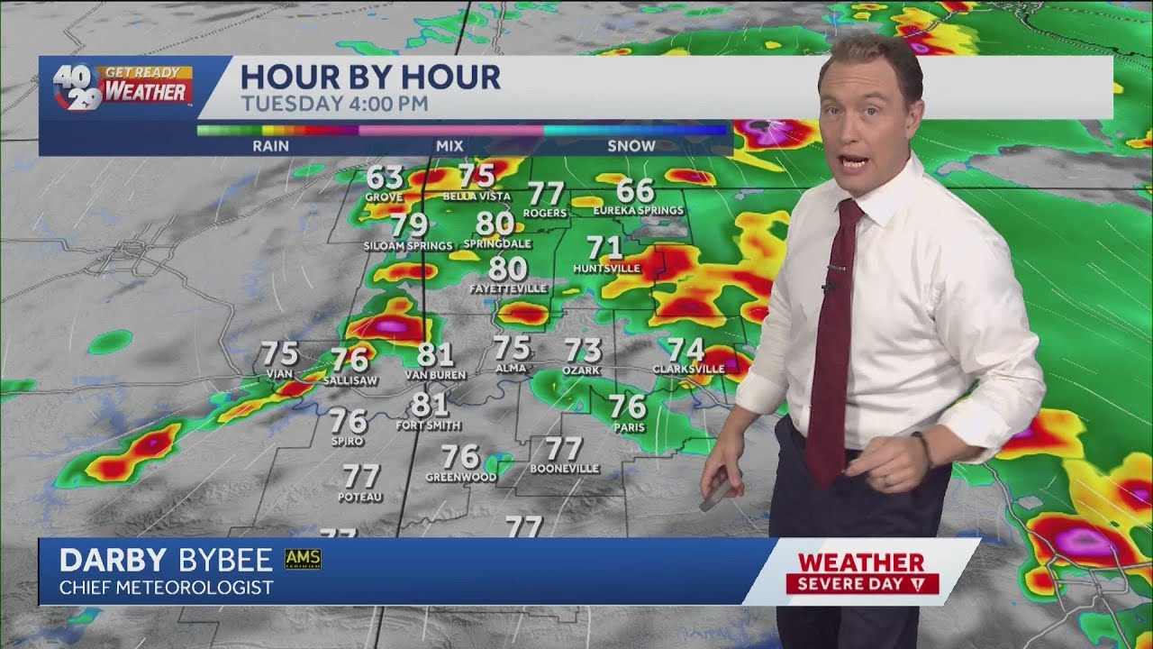 Additional severe storms could hit NWA, River Valley - YouTube