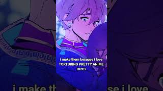 the real reason i make bl visual novels 👀