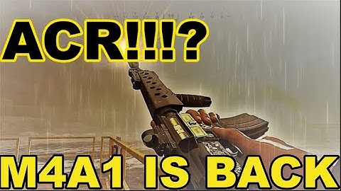 M4A1 IS KING!! (ACR CLASS SETUP) (WARZONE READY) (MODERN WARFARE)