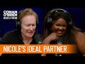 Conan Offers To Help Nicole Byer Find A Partner | Conan O’Brien Needs a Friend