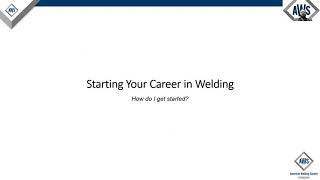Exploring In-Demand Welding Careers On Demand Webinar