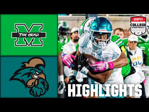 Marshall Thundering Herd vs. Coastal Carolina Chanticleers | Full Highlights | ESPN College Football