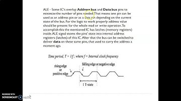opcode fetch machine cycle in 8085