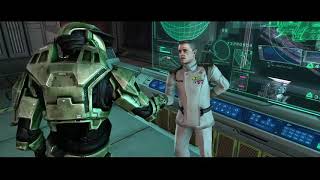 Halo: Master Chief Collection - Combat Evolved Anniversary - Meeting and Killing Captain Keyes
