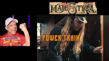 Voor het eerst ooit gereageerd op Majestica "Power Train" (met een knipoog naar OZZY!)