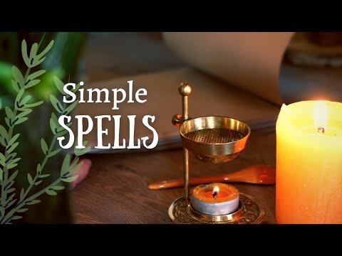 Simple Spells | Candle Magic, Spell Bags x Charms