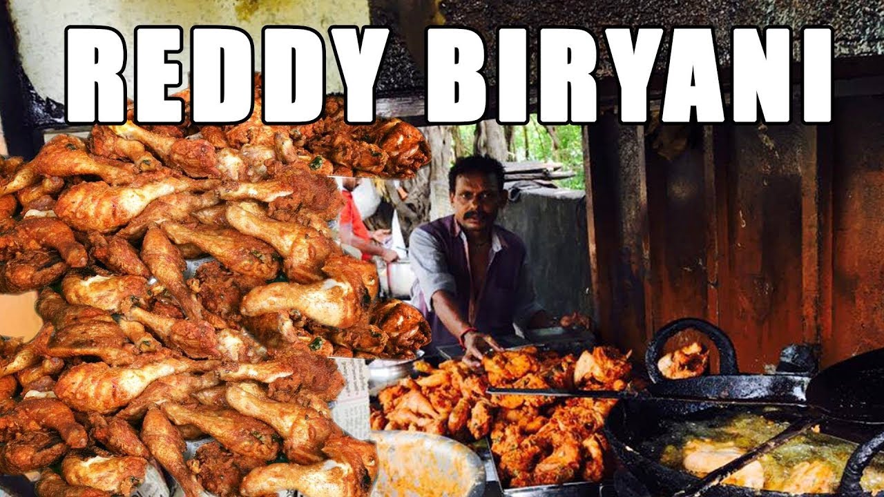 Full Chicken Joint Biryani for Rs.110 /- | Best Biryani for best Price | Indian Food | Street Byte