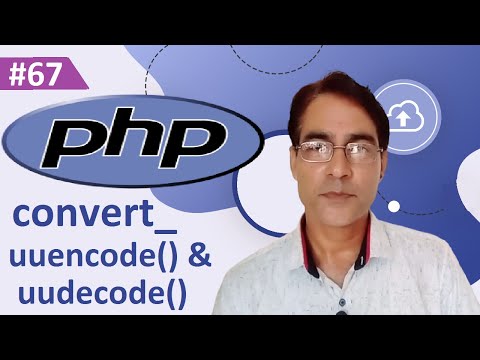 PHP convert_uuencode() and convert_uudecode() function | PHP tutorial for beginners lesson - 67