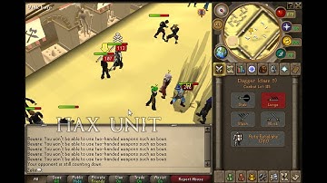 [Hax Unit] RuneScape Glitch - Dagger (Class 5) Staking
