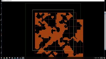 Perlin noise streamed cave generation