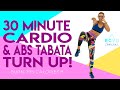 30 Minute Cardio and Abs Tabata Turn Up Workout 🔥Burn 395 Calories!* 🔥Sydney Cummings