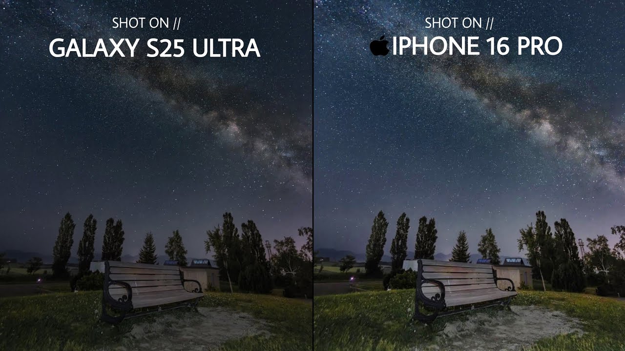 Samsung Galaxy S25 Ultra VS iPhone 16 Pro | Night mode Camera Test ...