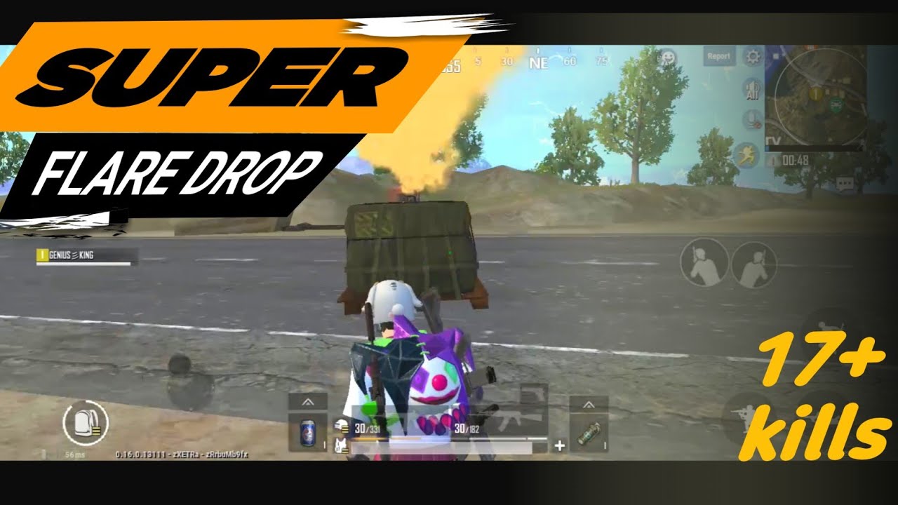 Pubg Mobile Lite | solo vs squad rush Gameplay with Super Flare drop ...
