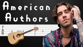 American Authors - Best Day Of My Life - Guitar Tutorial, Guitar Tabs, Guitar Lesson