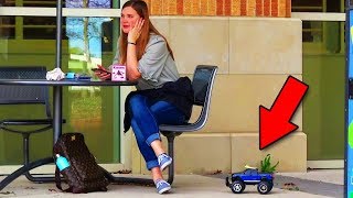 Searching for a Gold Diggers with a Remote Controlled Lamborghini! 